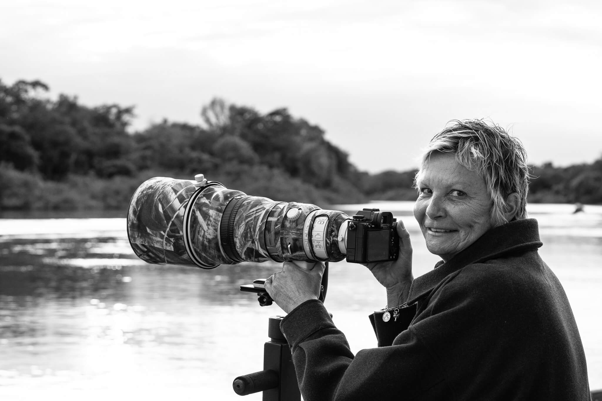 Griet van Malderen, photographe animalière, Afrique
